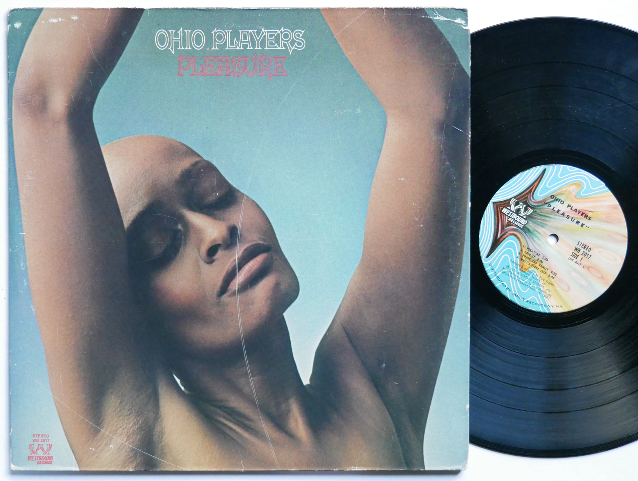OHIO PLAYERS Pleasure LP WESTBOUND RECORDS WB 2017 US 1972 Funk Soul