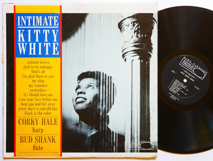 KITTY WHITE CORKY HALE BUD SHANK Intimate LP WORLD PACIFIC WP-1406 US 1961 MONO