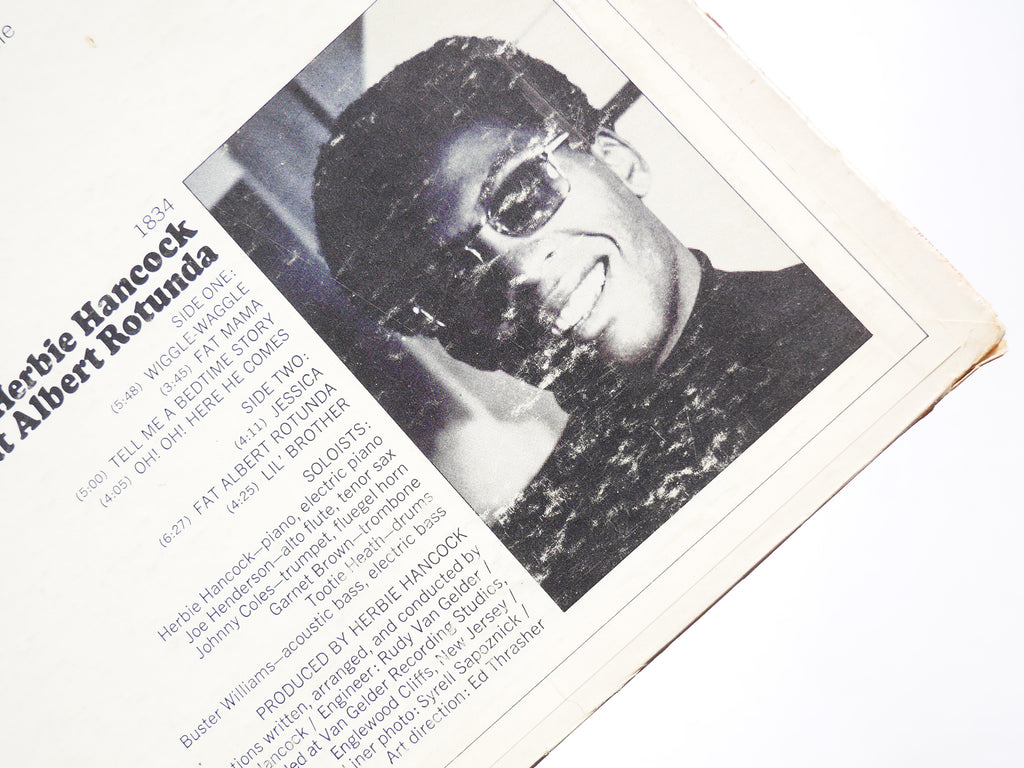 HERBIE HANCOCK Fat Albert Rotunda LP WARNER BROS. WS 1834 US 1969 Joe Henderson