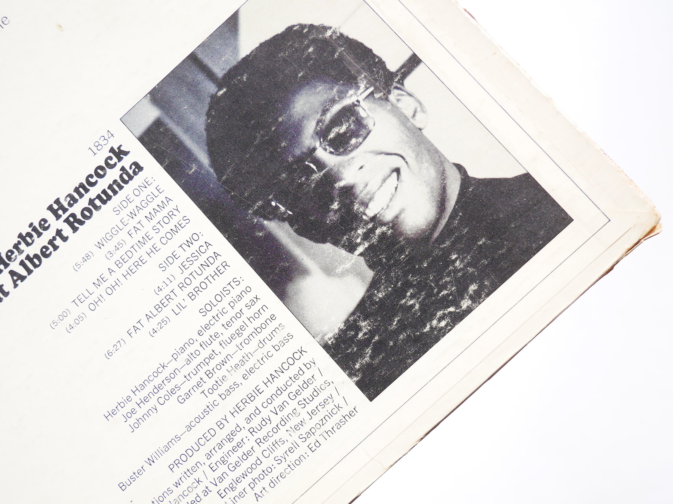 HERBIE HANCOCK Fat Albert Rotunda LP WARNER BROS. WS 1834 US 1969 Joe Henderson