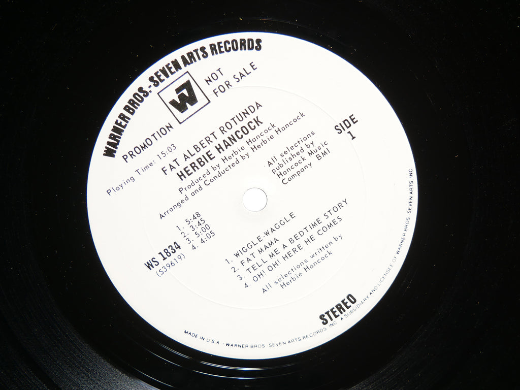 HERBIE HANCOCK Fat Albert Rotunda LP WARNER BROS. WS 1834 US 1969 Joe Henderson