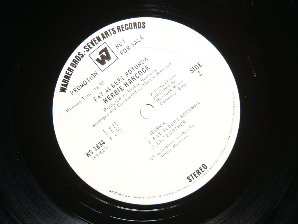 HERBIE HANCOCK Fat Albert Rotunda LP WARNER BROS. WS 1834 US 1969 Joe Henderson