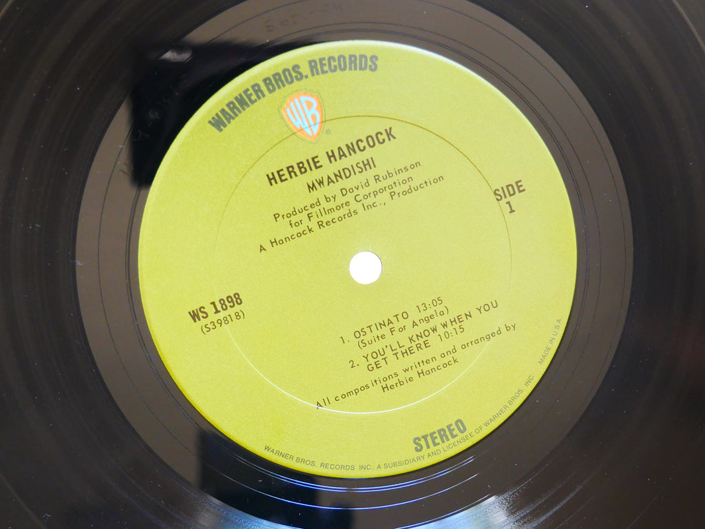 HERBIE HANCOCK Mwandishi LP WARNER BROS WS 1898 US 1971 JAZZ Buster Williams