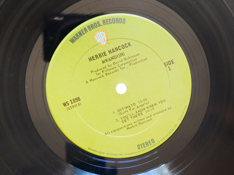 HERBIE HANCOCK Mwandishi LP WARNER BROS WS 1898 US 1971 JAZZ Buster Williams