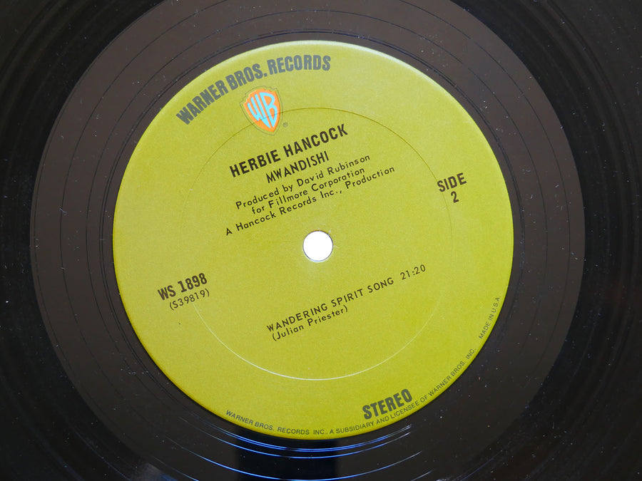 HERBIE HANCOCK Mwandishi LP WARNER BROS WS 1898 US 1971 JAZZ Buster Williams