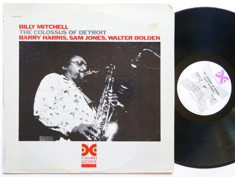 BILLY MITCHELL The Colossus Of Detroit LP XANADU 158 US 1979 Sam Jones