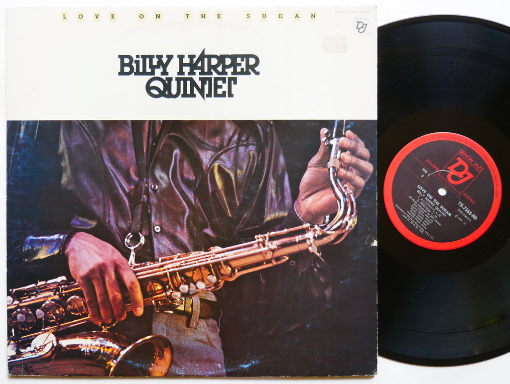 BILLY HARPER Quintet Love On The Sudan LP DENON JAZZ YX-7568-ND JAPAN 1977