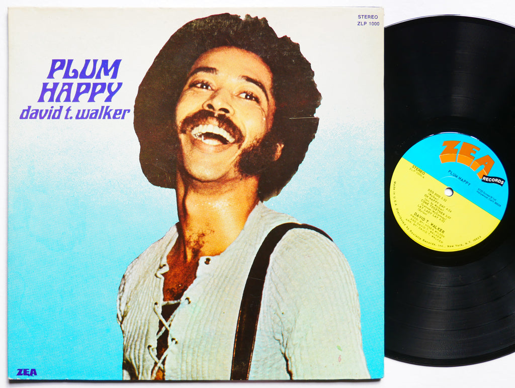 DAVID T. WALKER Plum Happy LP ZEA RECORDS ZLP 1000 US 1970 Jazz Funk VG+