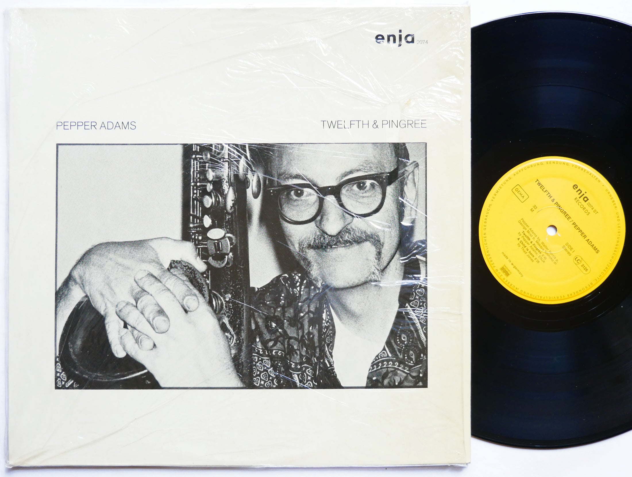 PEPPER ADAMS Twelfth & Pingree LP ENJA RECORDS 2074 GERMANY Walter Norris