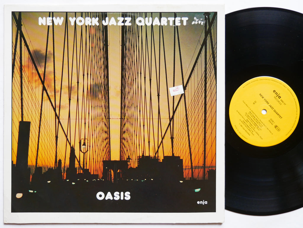 NEW YORK JAZZ QUARTET Oasis LP ENJA RECORDS 3083 GERMANY 1981 Roland Hanna