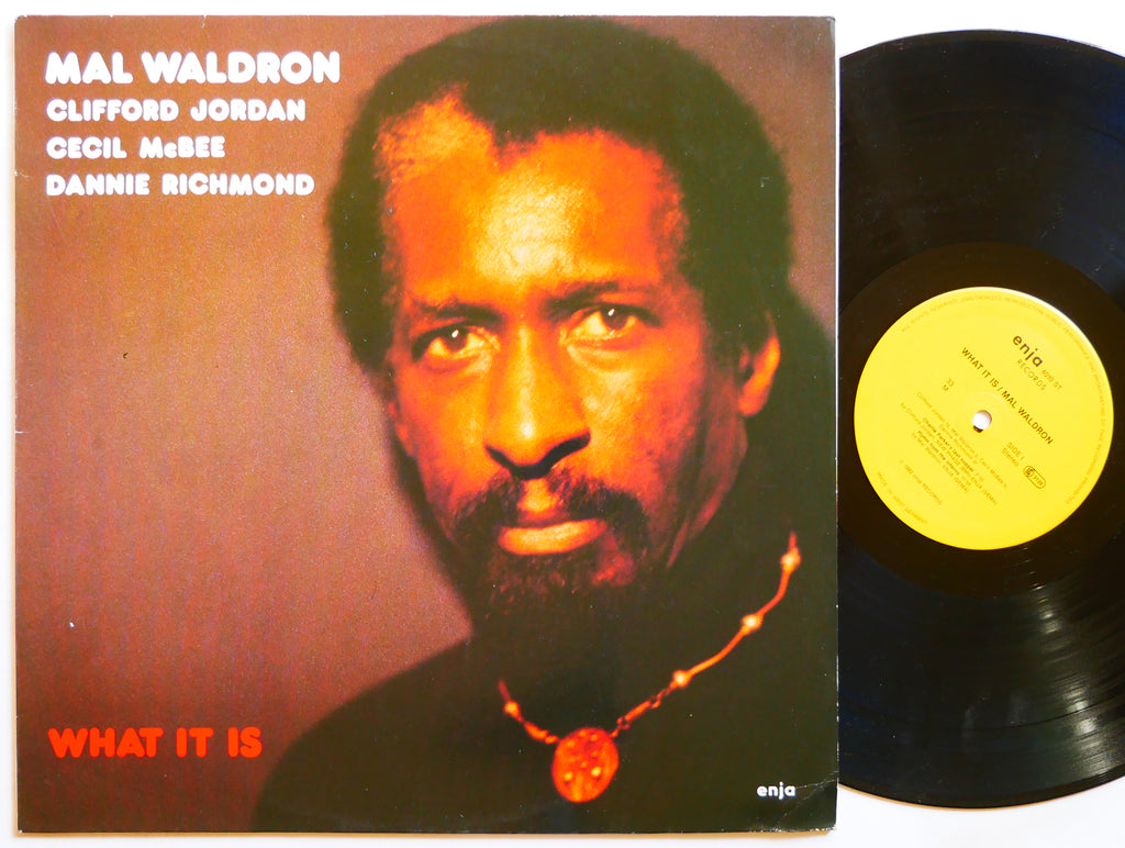 MAL WALDRON What It Is LP ENJA 4010 GERMANY 1982 Clifford Jordan Cecil McBee